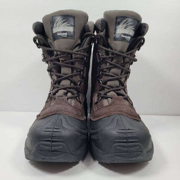 Itasca 3M Thinsulate Insulation Men's Brown Work Boots US Size 7 - Picture 3 of 12